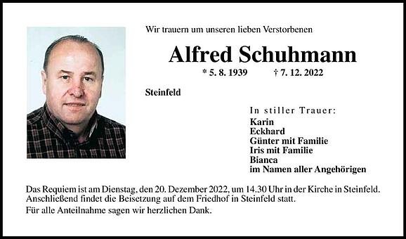 Alfred Schuhmann
