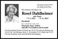 Rosel Dahlheimer