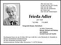 Frieda Adler