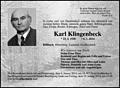 Karl Klingenbeck
