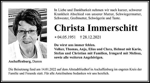 Christa Immerschitt