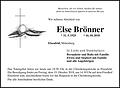 Else Brönner