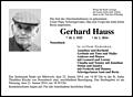 Gerhard Hauss