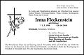 Irma Fleckenstein