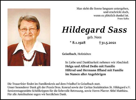 Hildegard Sass