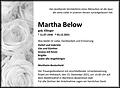 Martha Below