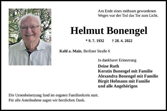 Helmut Bonengel