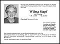 Wilma Stapf