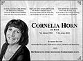 Cornelia Horn
