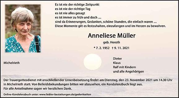 Anneliese Müller, geb. Heroth
