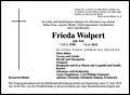 Frieda Wolpert