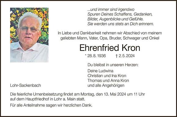 Ehrenfried Kron 