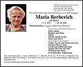 Maria Berberich