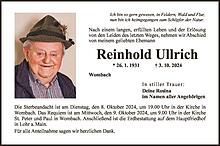 Reinhold Ullrich