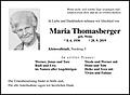 Maria Thomasberger
