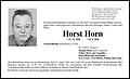 Horst Horn