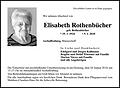 Elisabeth Rothenbücher