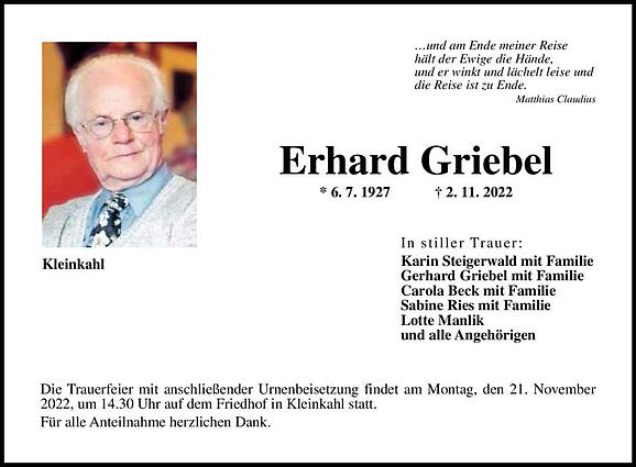 Erhard Griebel