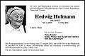 Hedwig Hofmann