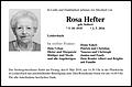 Rosa Hefter