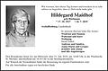 Hildegard Maidhof
