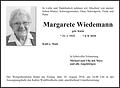 Margarete Wiedemann