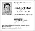Hildegard Glaab
