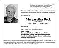 Margaretha Beck