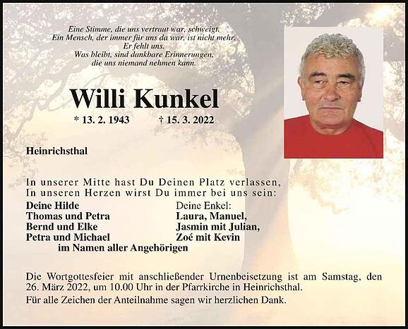 Willi Kunkel