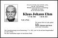 Klaus Johann