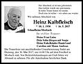 Heinz Kalbfleisch