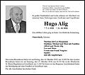 Hugo Alig
