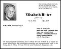 Elisabeth Ritter