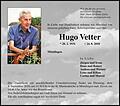Hugo Vetter