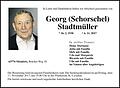 Georg (Schorschel) Stadtmüller