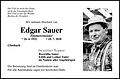 Edgar Sauer
