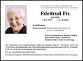 Edeltrud Fix