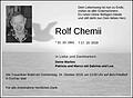 Rolf Chemii