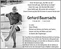 Gerhard Bauernsachs