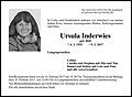 Ursula Inderwies