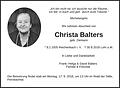 Christa Balters