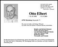 Otto Elbert