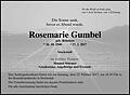 Rosemarie Gumbel