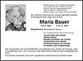 Maria Bauer