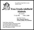 Ursula Adelheid Hädrich