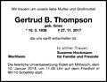 Gertrud B. Thompson