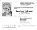 Annelore Hofmann