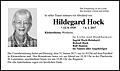 Hildegard Hock