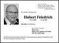 Hubert Friedrich