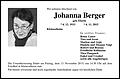 Johanna Berger